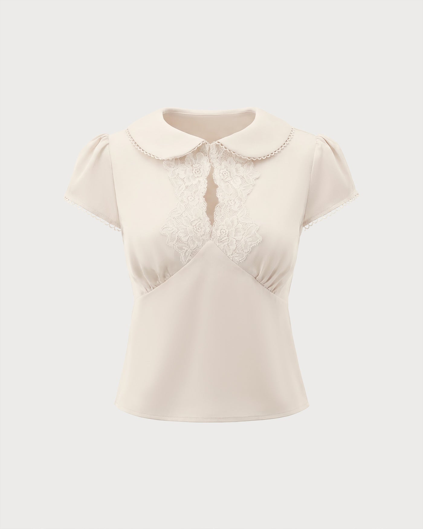 Mabel Lace Splicing Tee — photo 4