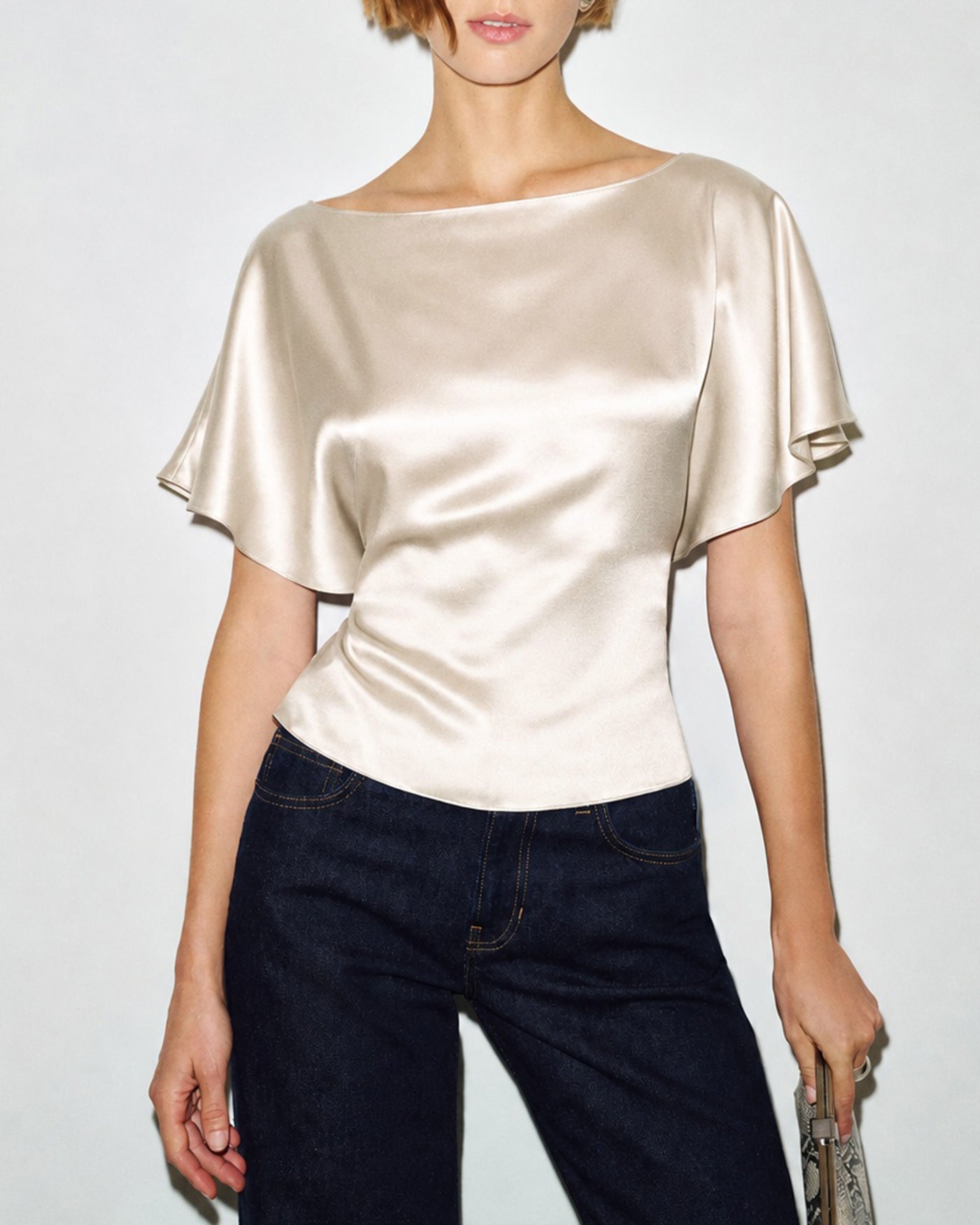 Daphne Shoulder Tie Tee