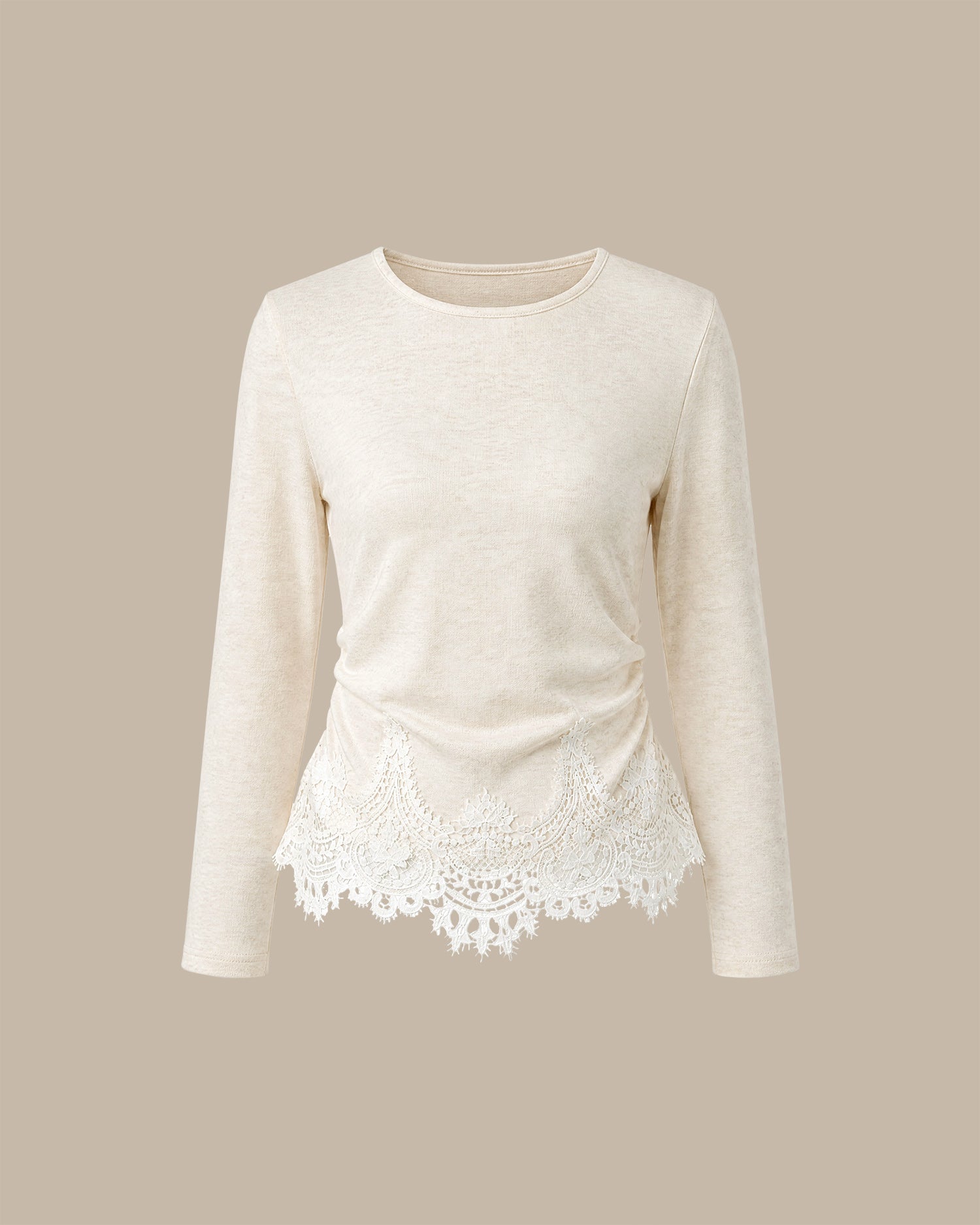 Iris Splicing Knit Tee — photo 2