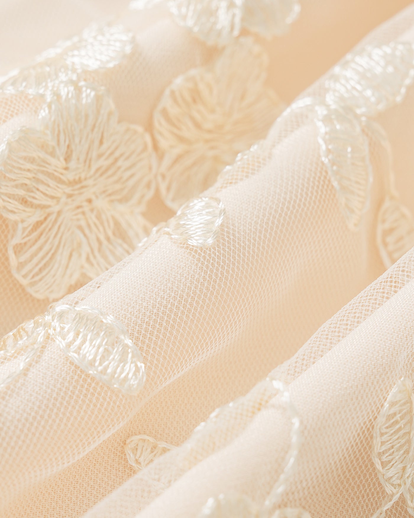 Flora Mesh Midi Skirt — photo 8