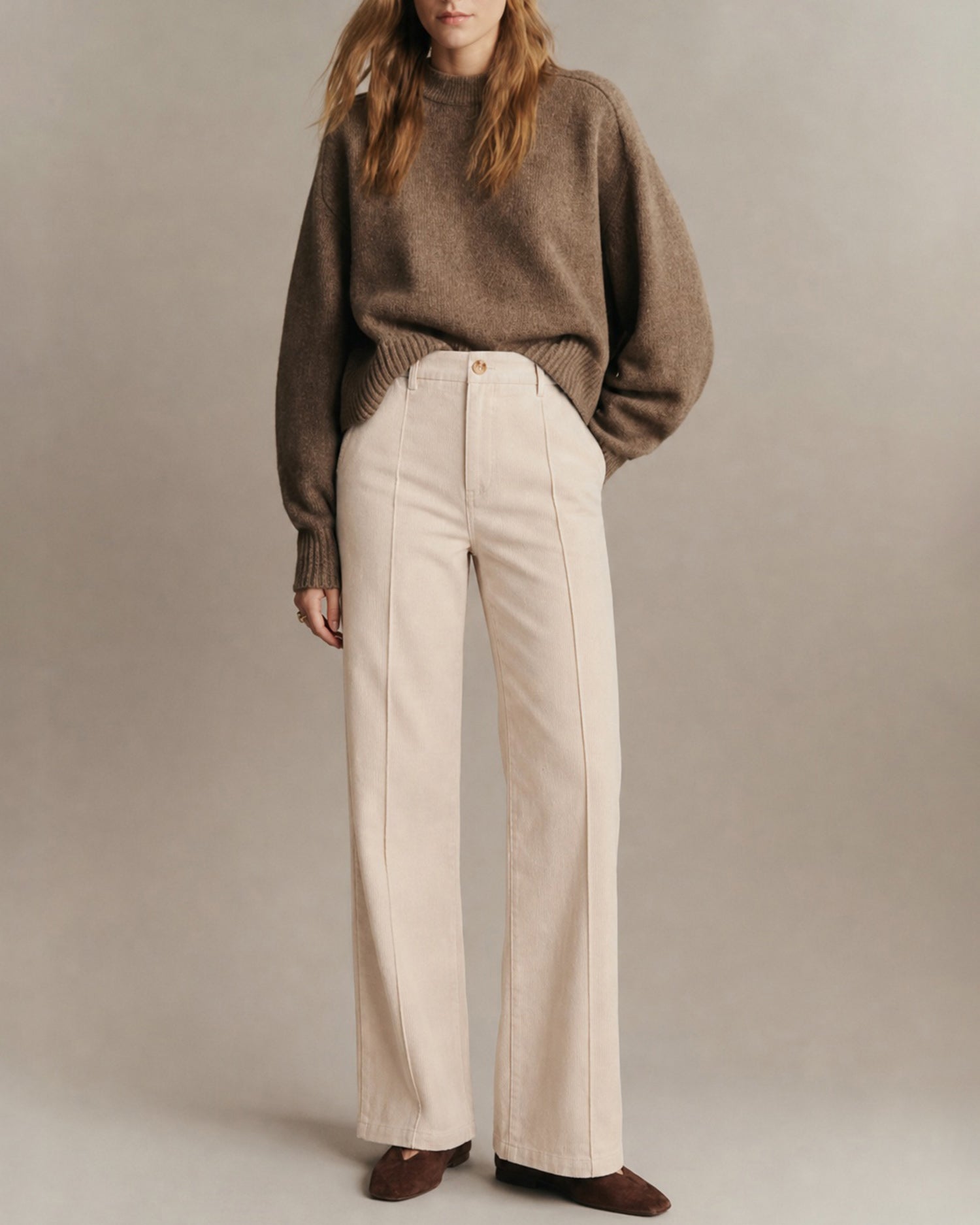 Hazel Pockets Button Pants — photo 2