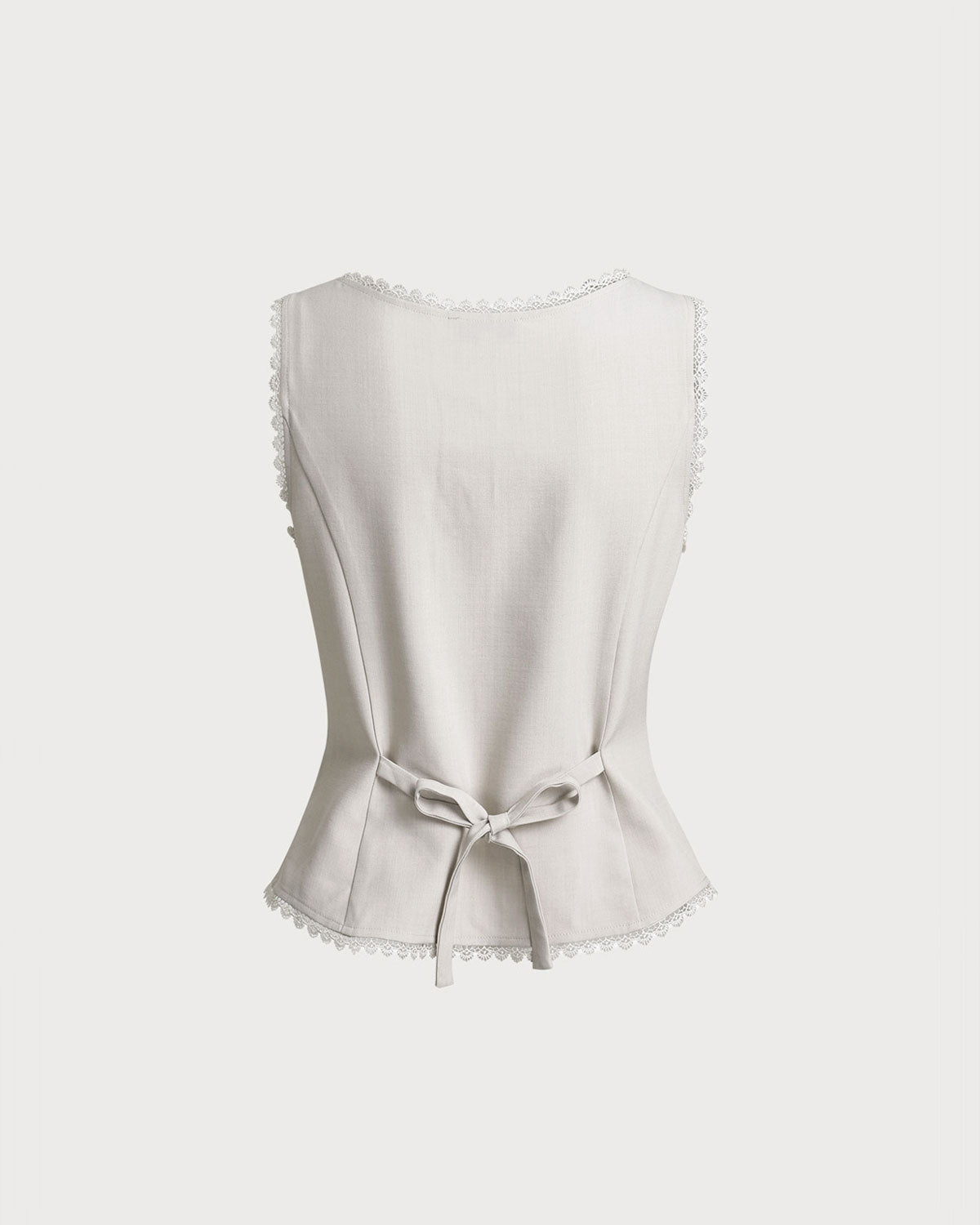 Hazel Neck Button Vest — photo 6