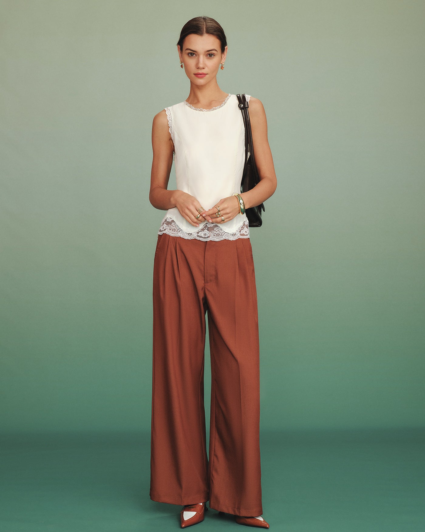 Pearl Tie Tank Top — photo 4