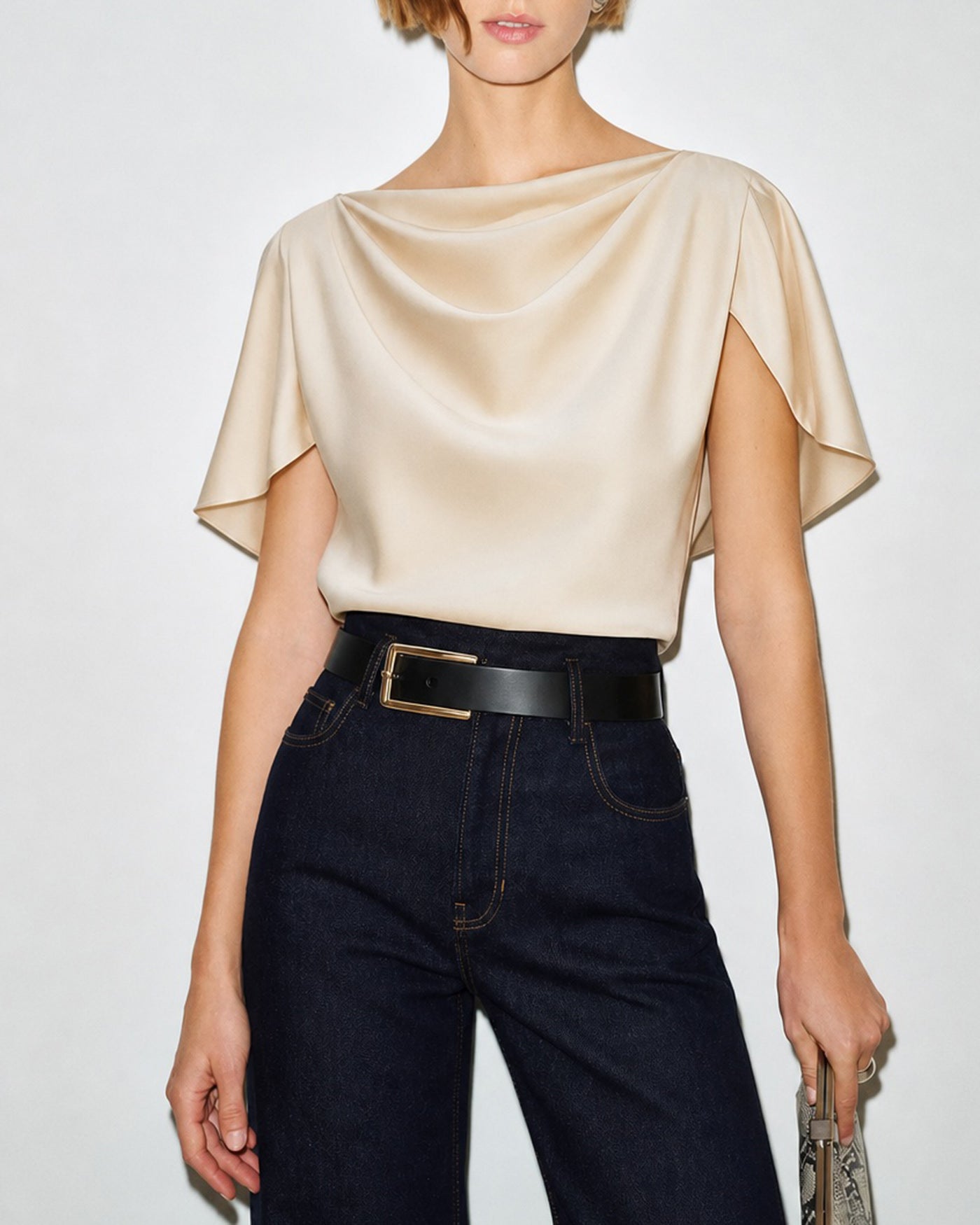 Nora Butterfly Sleeve Tee