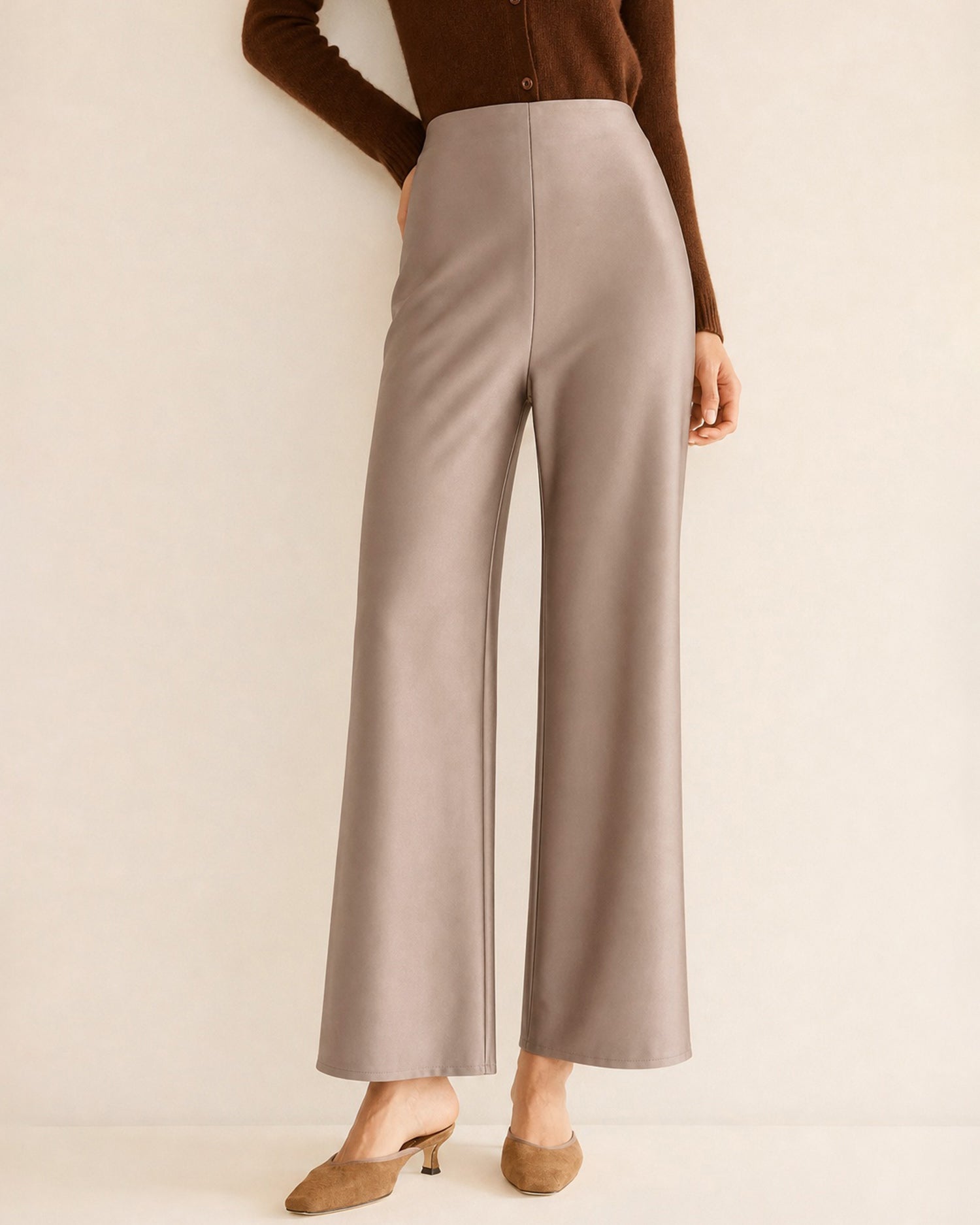 Pearl Waist Casual Pants