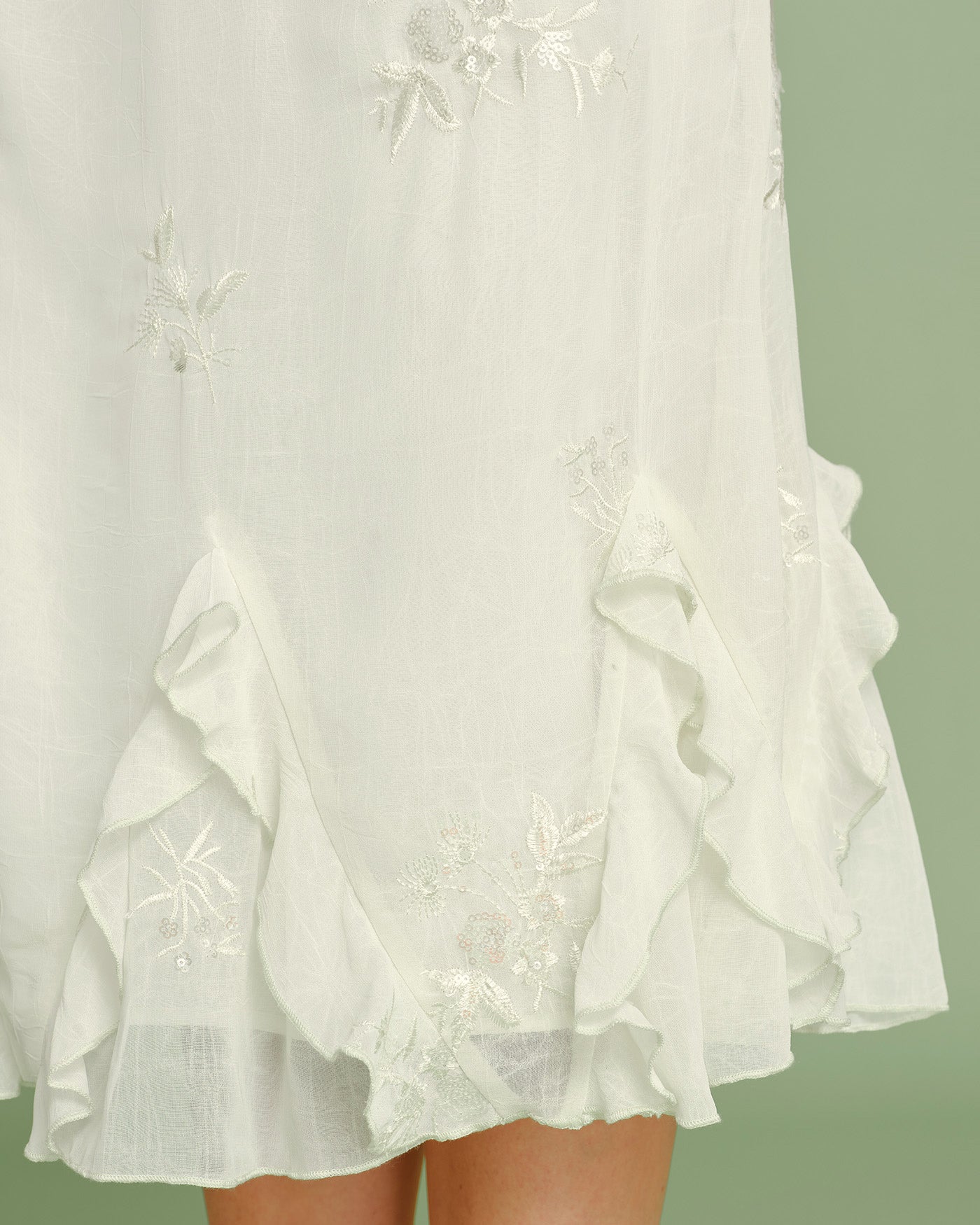 Daphne Ruffle Midi Skirt — photo 3