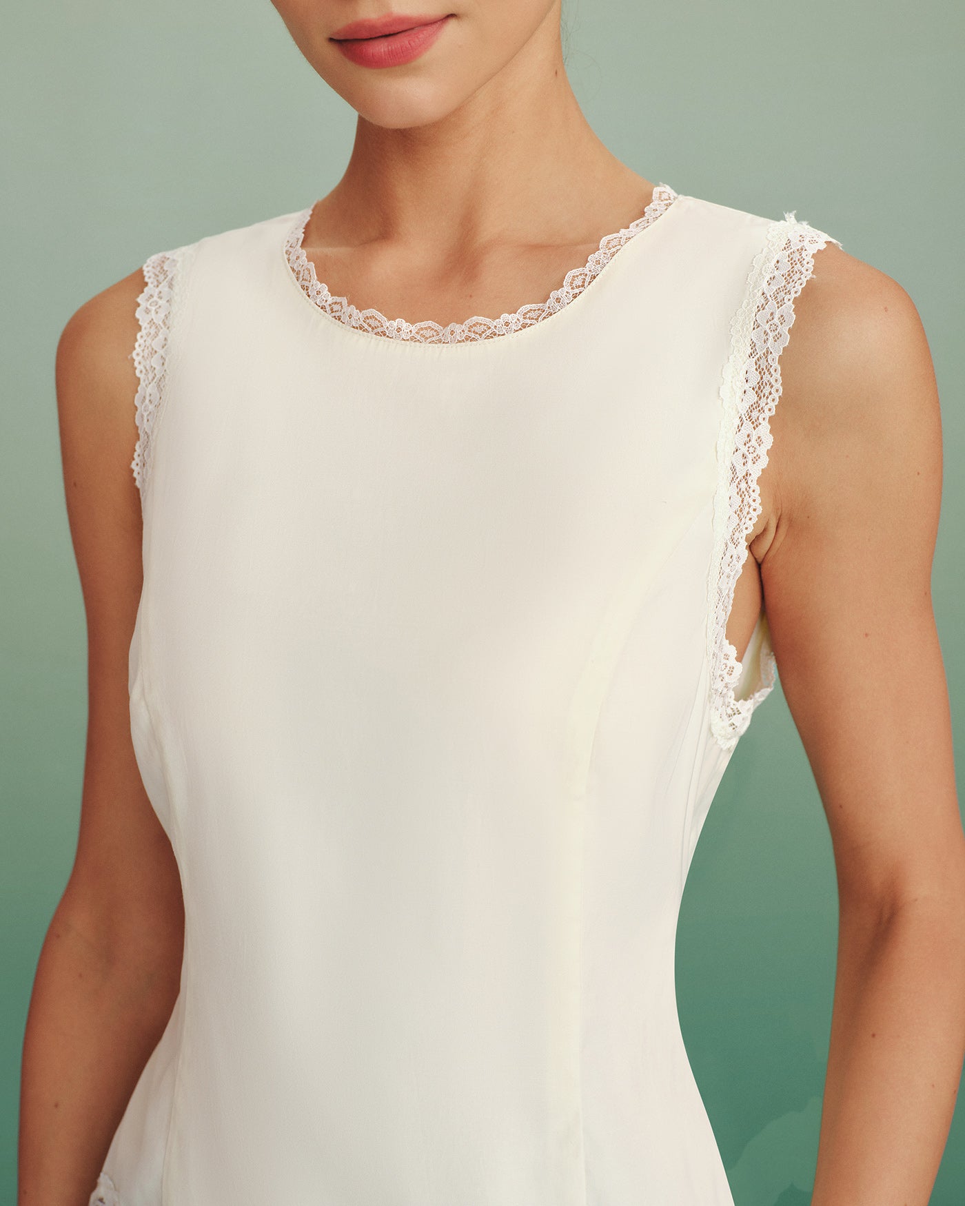 Pearl Tie Tank Top — photo 3