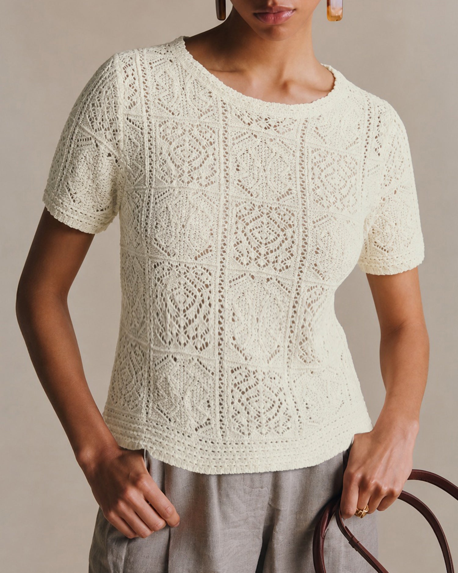 Lena Cut Out Tee