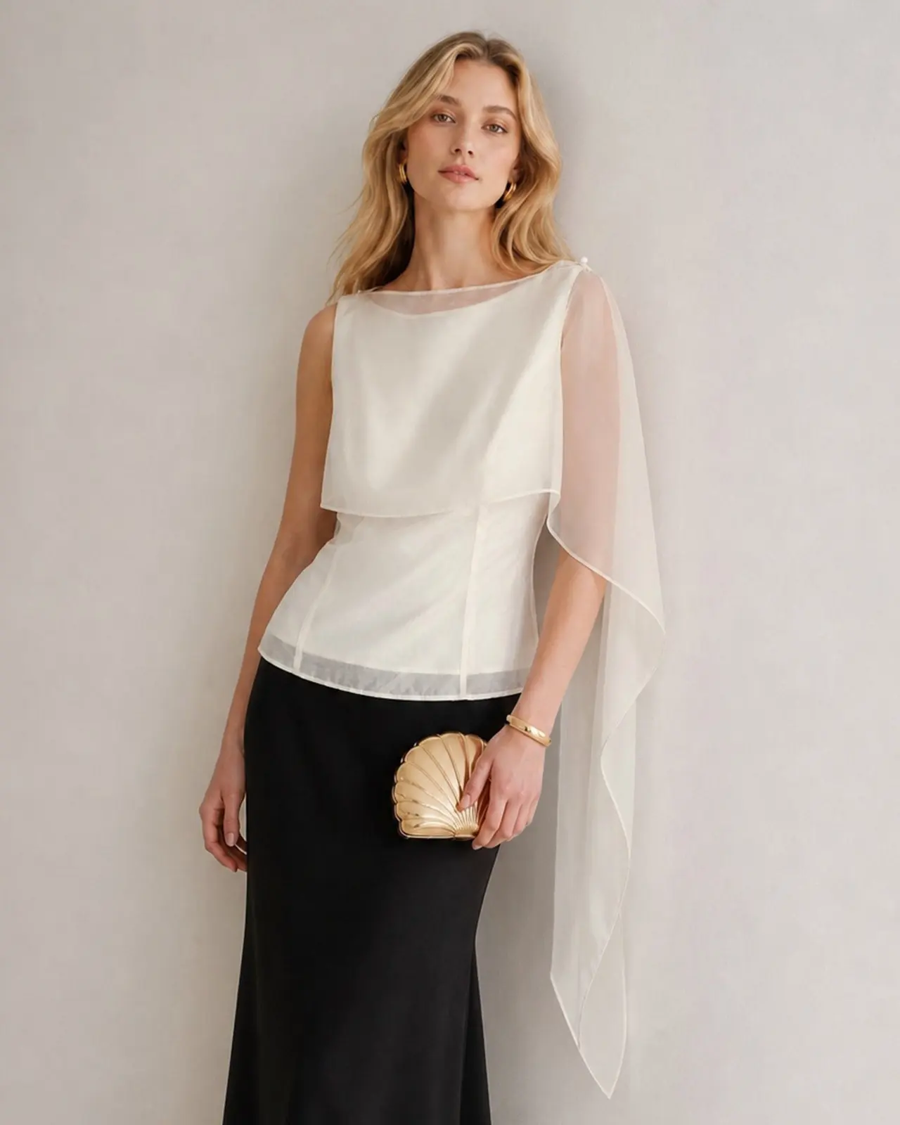 Iris Chiffon Tank Top