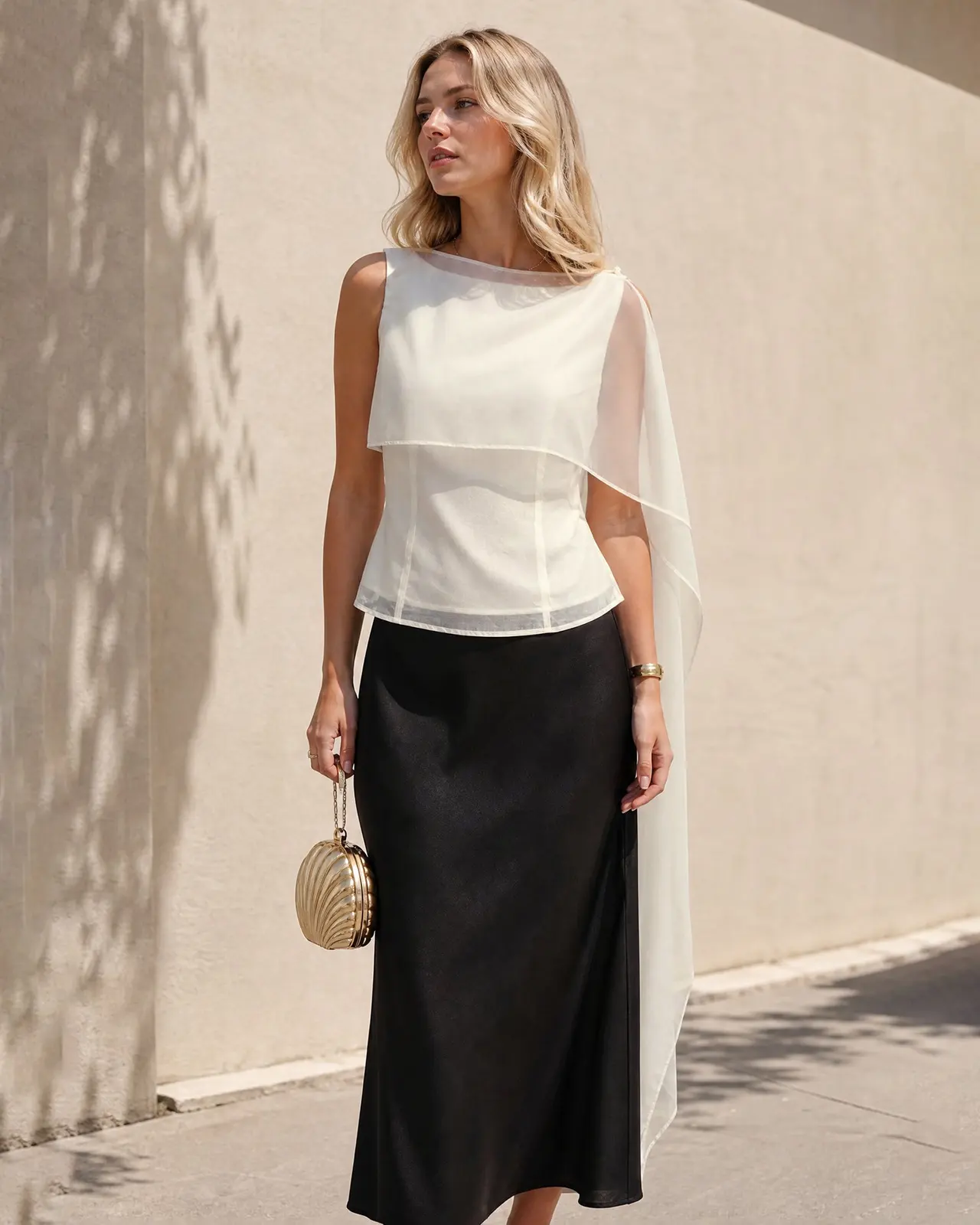 Iris Chiffon Tank Top — photo 4